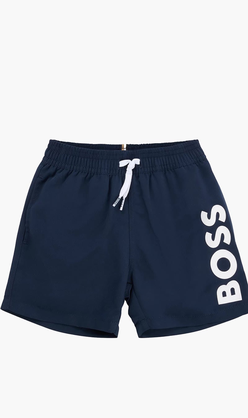 

Hugo Boss Blue Swim Shorts for Boys | The Deal Outlet
