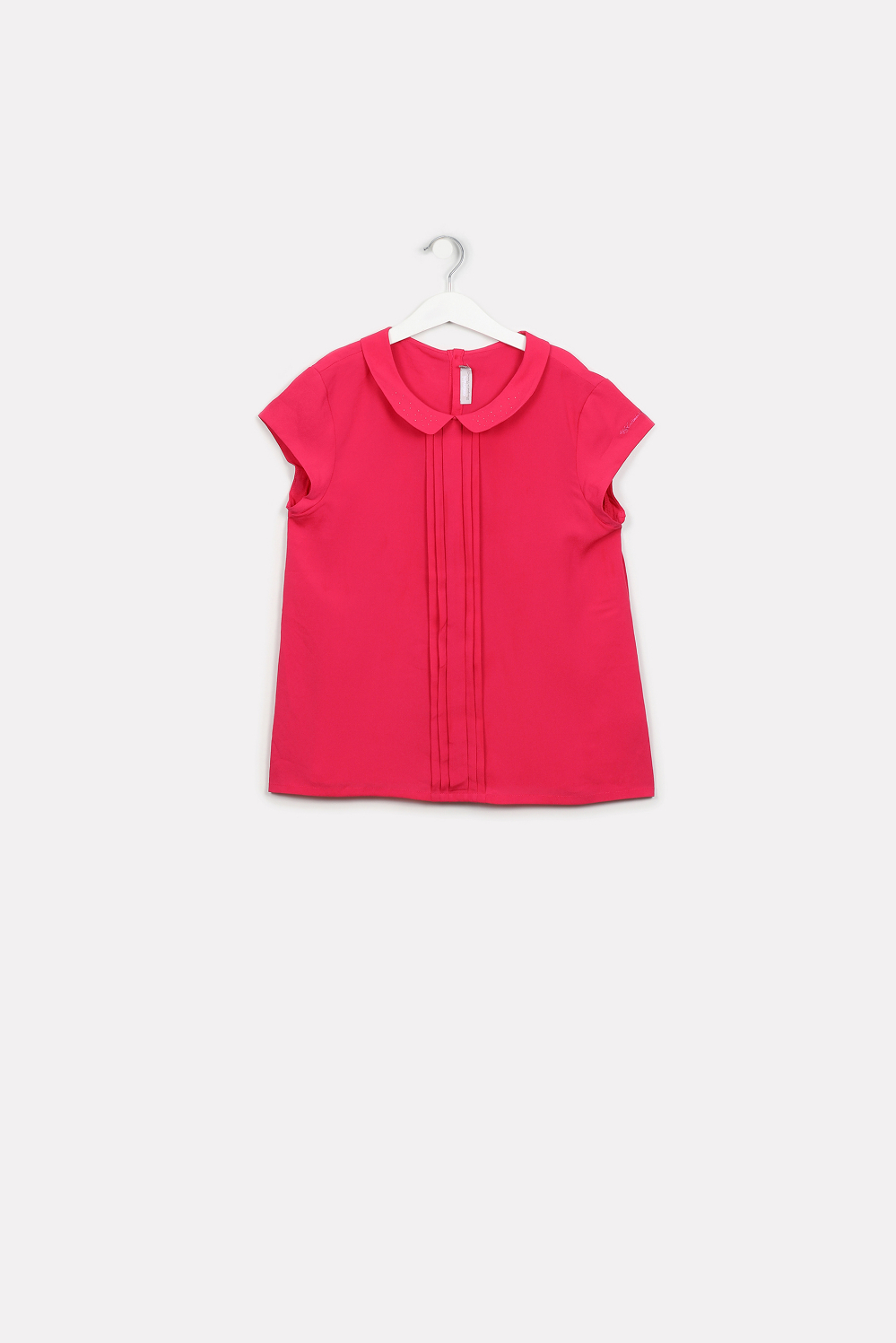 

Catimini Fluid Crepe Pleated Top
