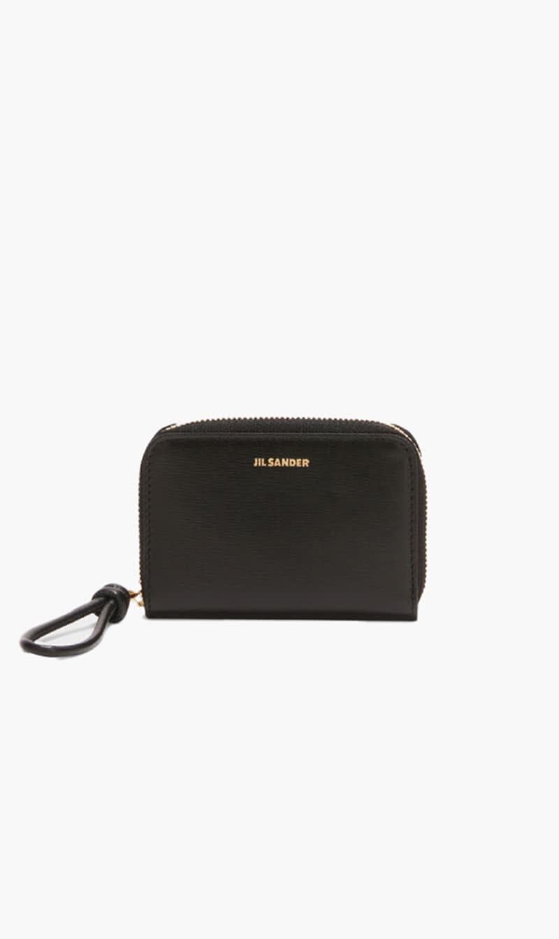 

Jil Sander Black Zip Around Wallet Sm Giro K-palmellato Lux & New Calf Wnappa Lining (oro Js) for Women | The Deal Outlet