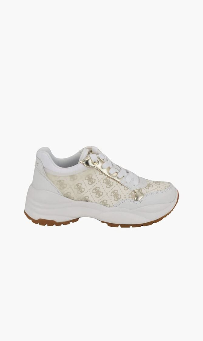 Guess Gold Logo Samra Low Top Sneakers for Women