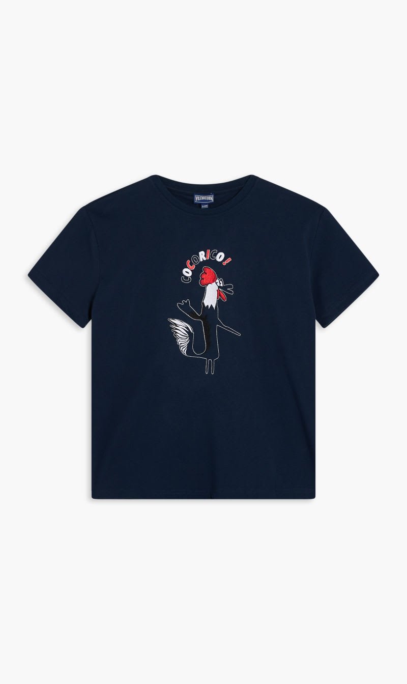 

Vilebrequin Blue Teddy Tee Shirt Cr24 Cocorico Ts Bleu Marine for Boys | The Deal Outlet