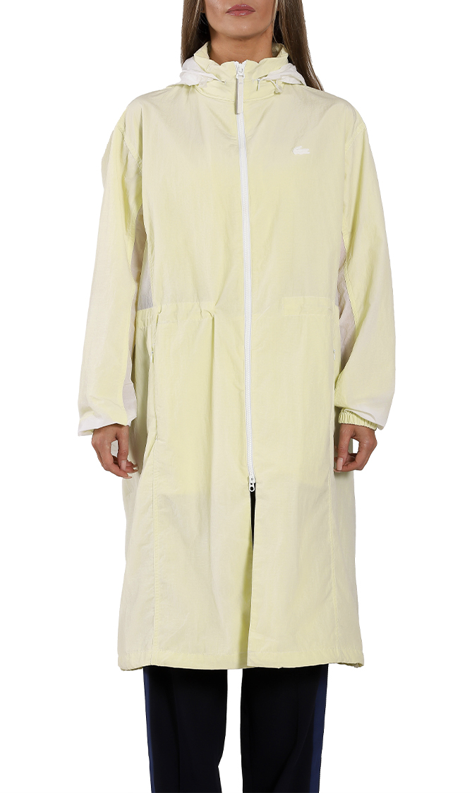 

Long Nylon Trench Parka