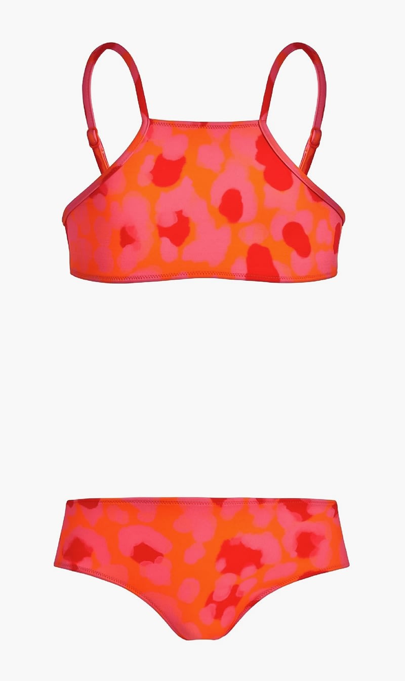 

Vilebrequin Red New Leopard Two Piece Bikini for Girls | The Deal Outlet
