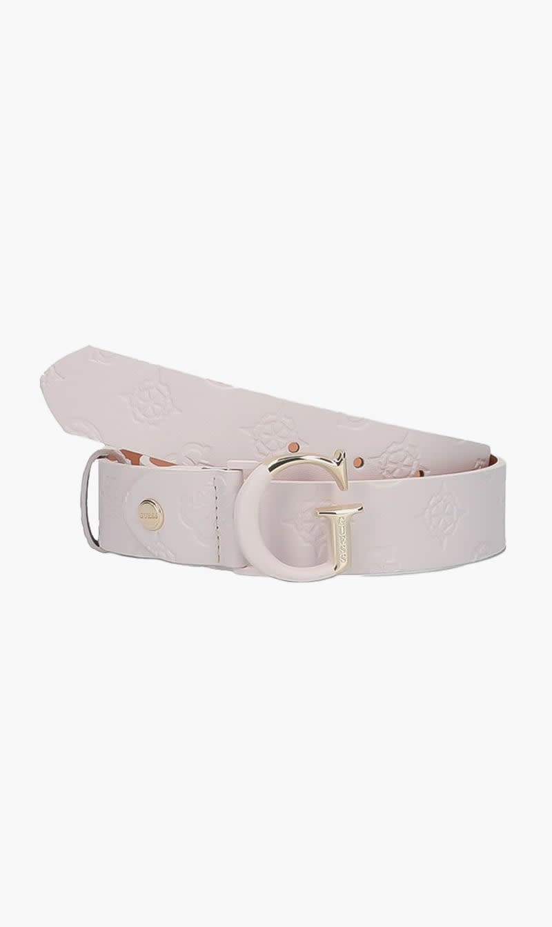 

Guess Pink Logo Adjustable Belt for Women | The Deal Outlet