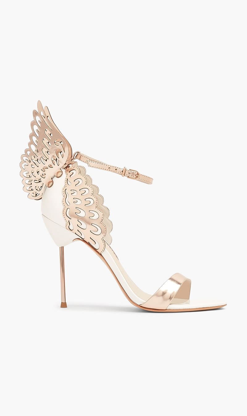 

Sophia Webster White Evangeline Sandals for Women | The Deal Outlet