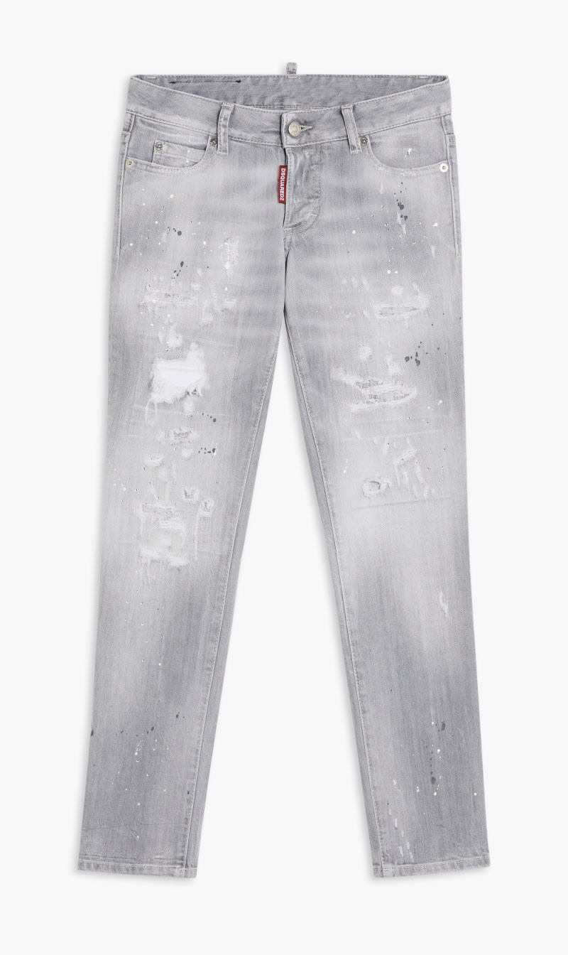 

Dsquared2 Grey Pants 5 Pockets for Men | The Deal Outlet