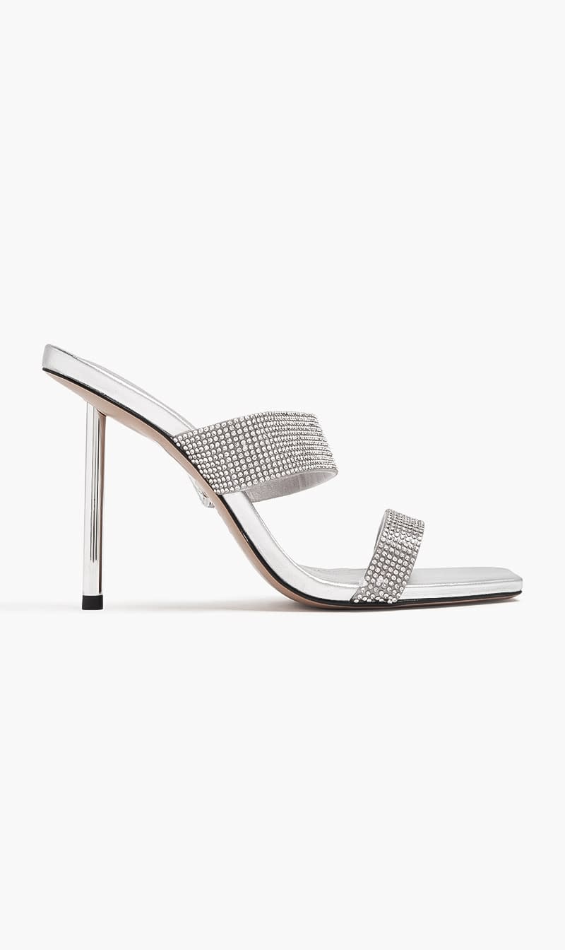 

Schutz Silver Liam for Women | The Deal Outlet