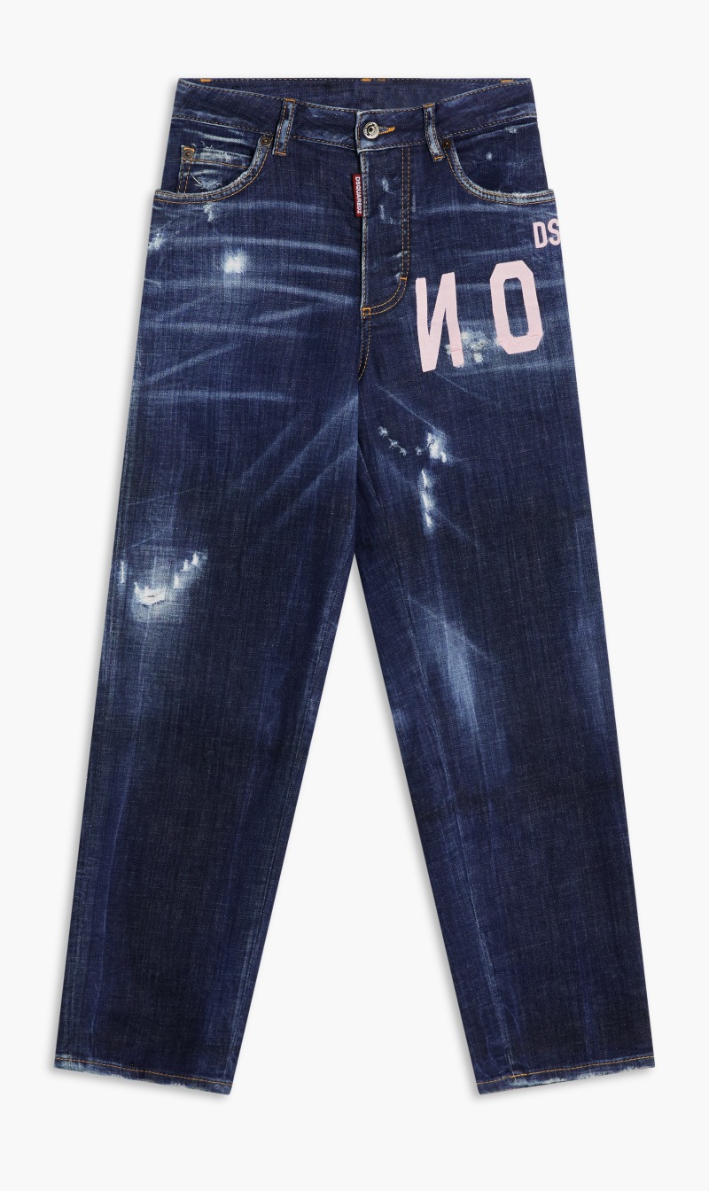 

Dsquared2 Blue Pants 5 Pockets for Women | The Deal Outlet
