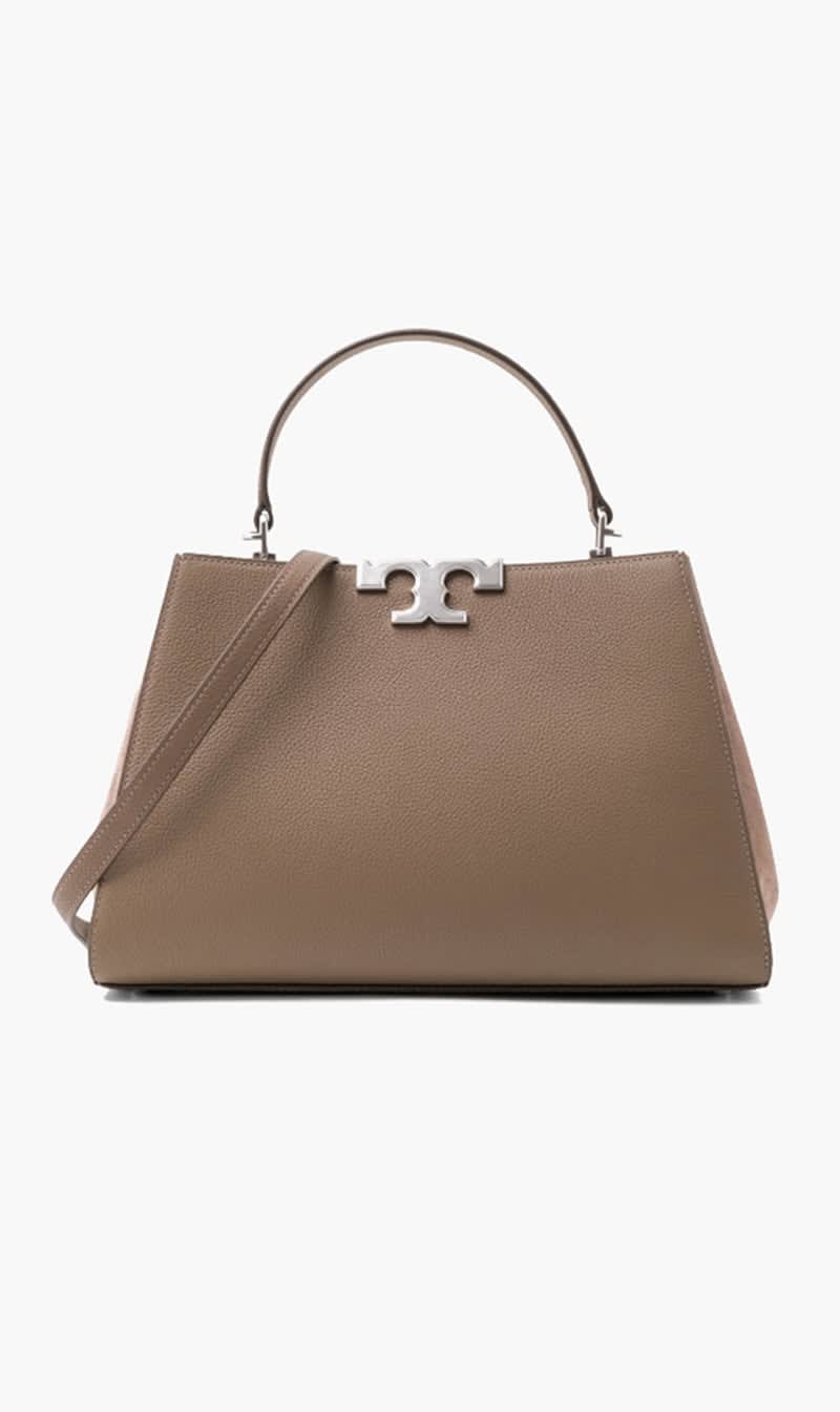 

Tory Burch Brown Eleanor Pebbled Satchel for Women