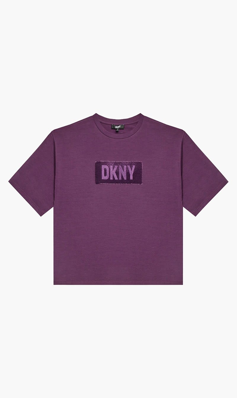 

Dkny Purple Regular Fit T-shirt for Girls | The Deal Outlet