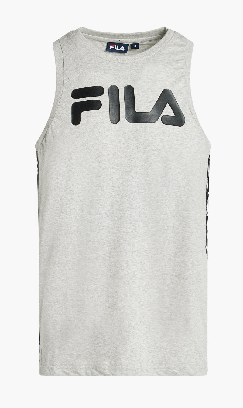 

Side Taped Vest Jaquard Tape Flat Matt, Grey