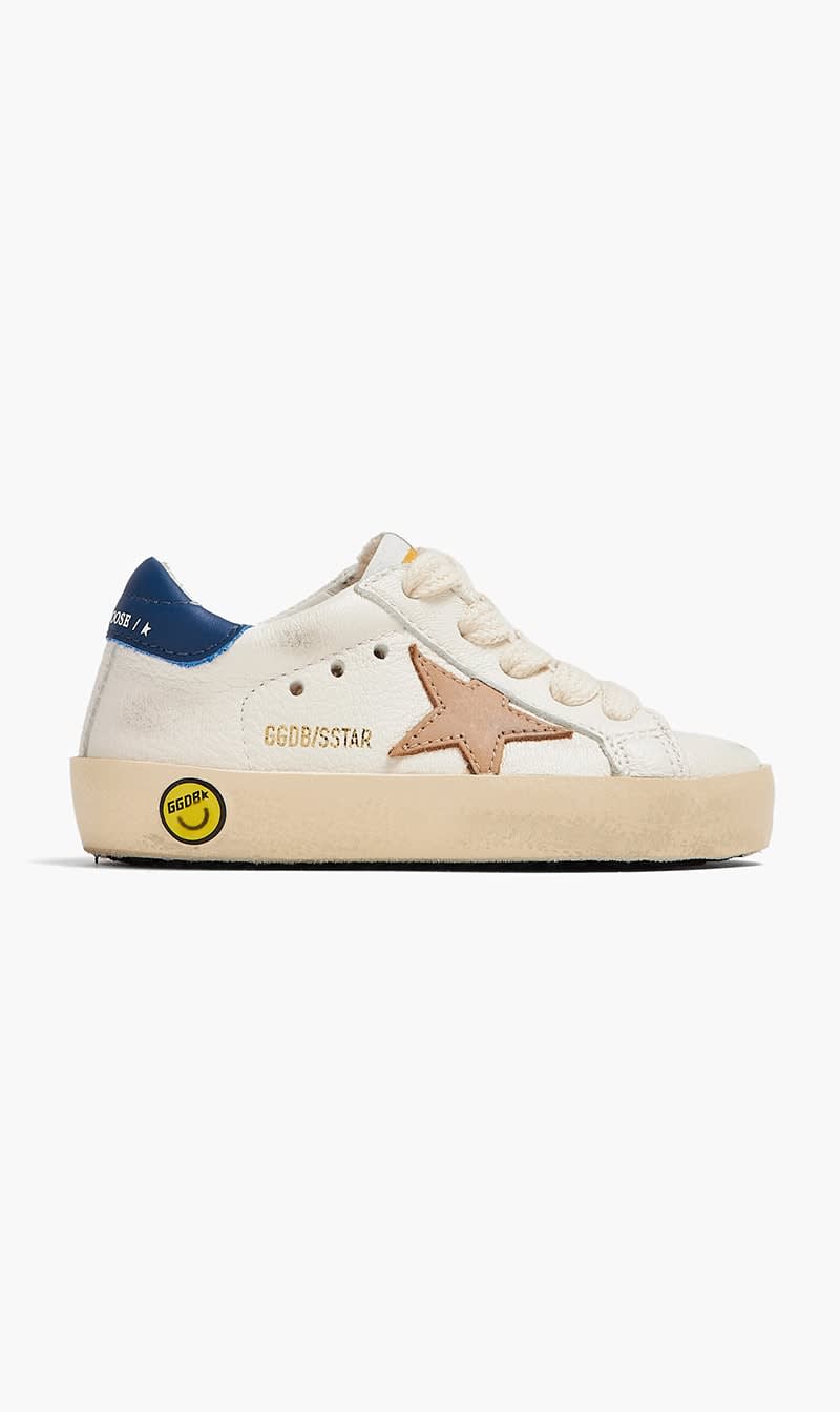 

Golden Goose Deluxe Brand Blue Super Star Sneakers | The Deal Outlet