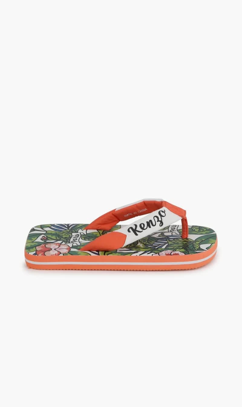 

Kenzo Orange Flip Flops | The Deal Outlet