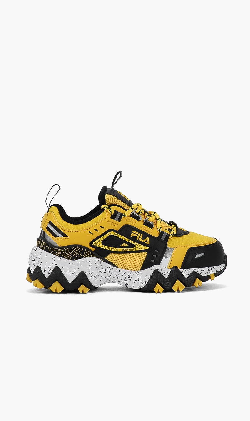 

Fila Yellow Oakmont Tr Lace Sneakers for Boys | The Deal Outlet