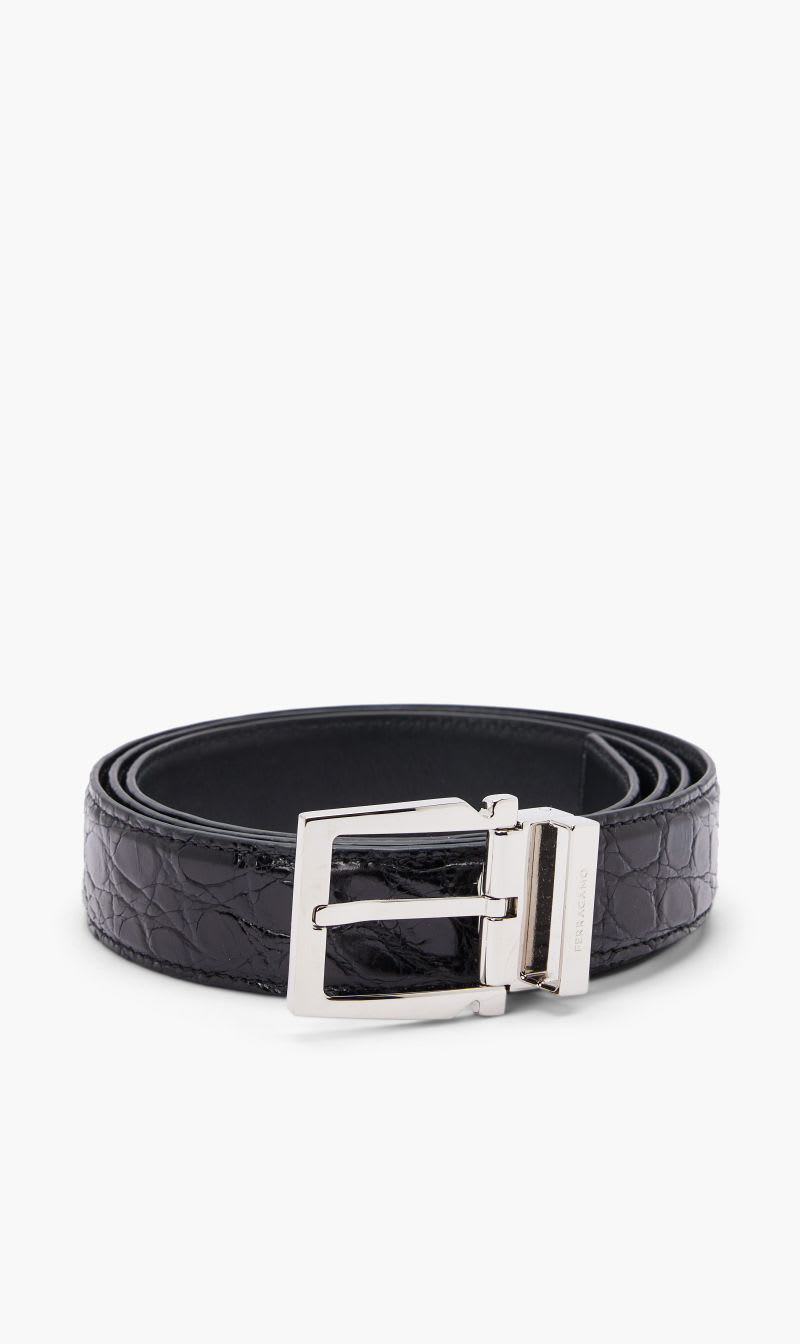 

Salvatore Ferragamo Black Adjustabl for Men | The Deal Outlet