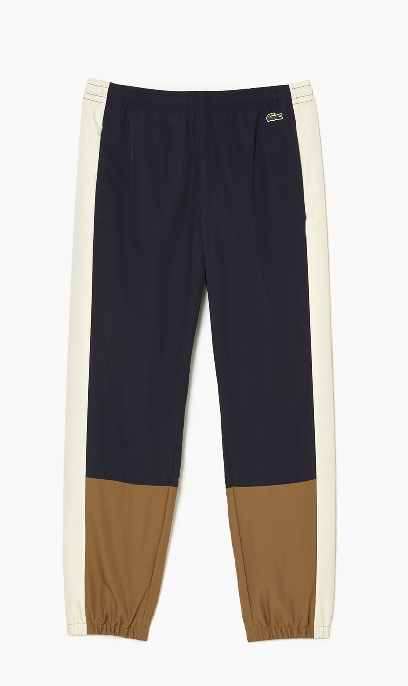 

Lacoste Multi-color Showerproof Colourblock Sportsuit Track Pants for Men | The Deal Outlet