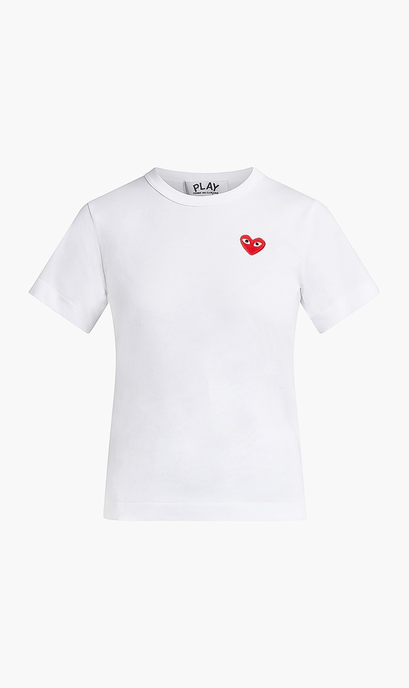 

Play Heart Logo T-shirt, White