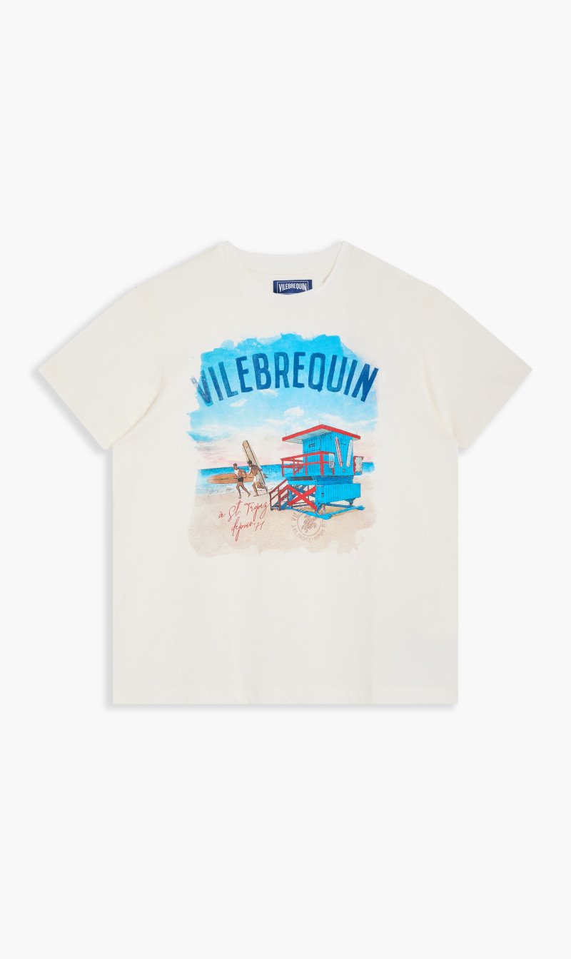 

Vilebrequin White Portisol Su23 Tee Shirt for Men | The Deal Outlet