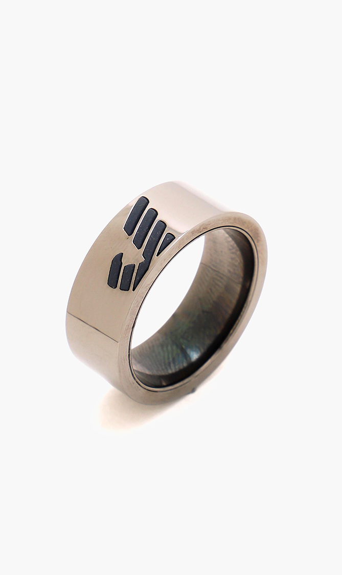 

Emporio Armani Logo Band Ring