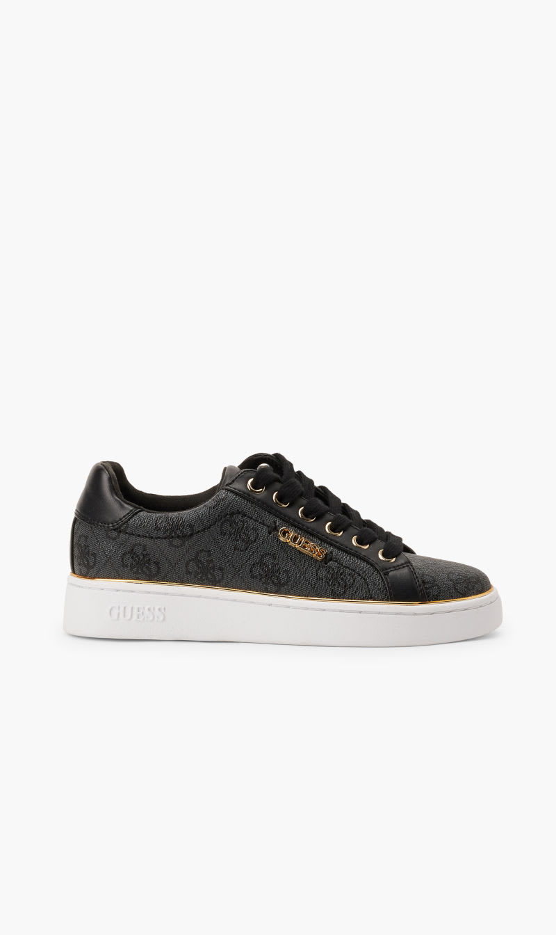 

Guess Black Beckie 4g Logo Sneakers for Women | The Deal Outlet