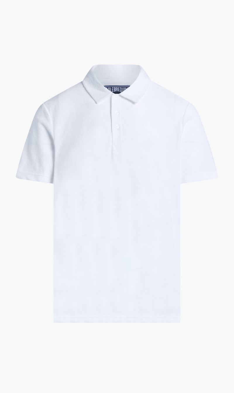 

Vilebrequin White Phoenix Cr23 Polo for Men | The Deal Outlet