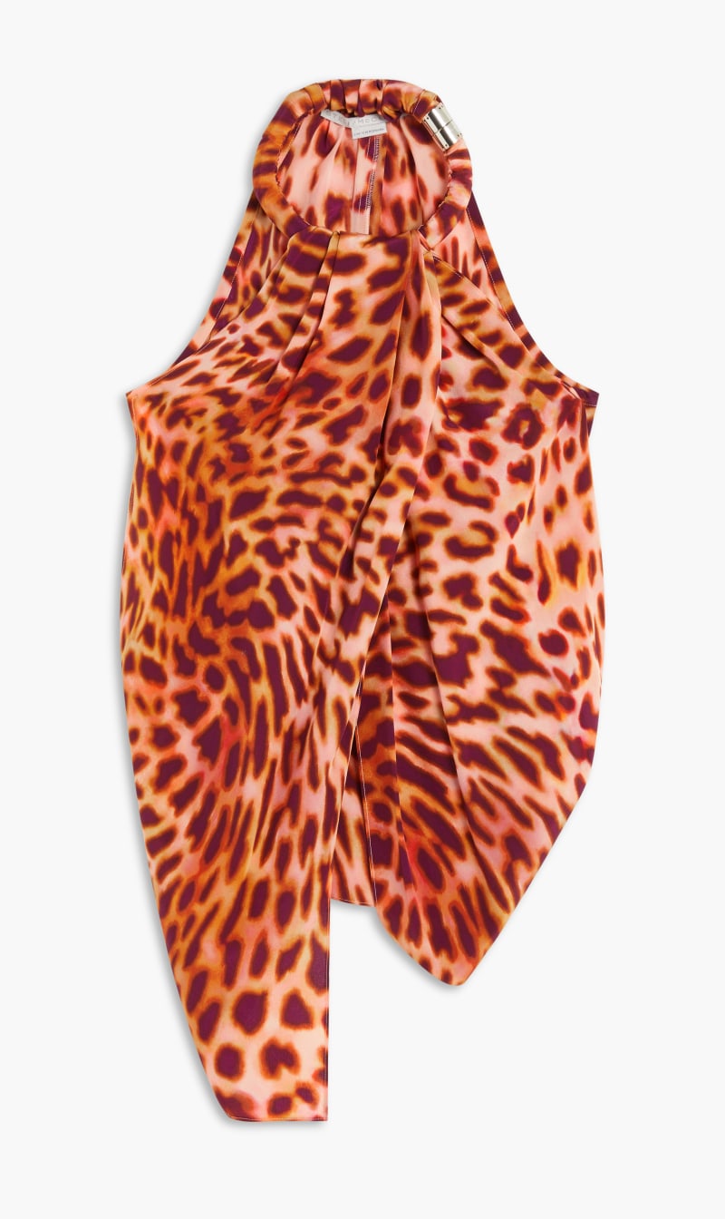 

Stella Mc Cartney Pink Sweet Heart Velvet Top for Women | The Deal Outlet