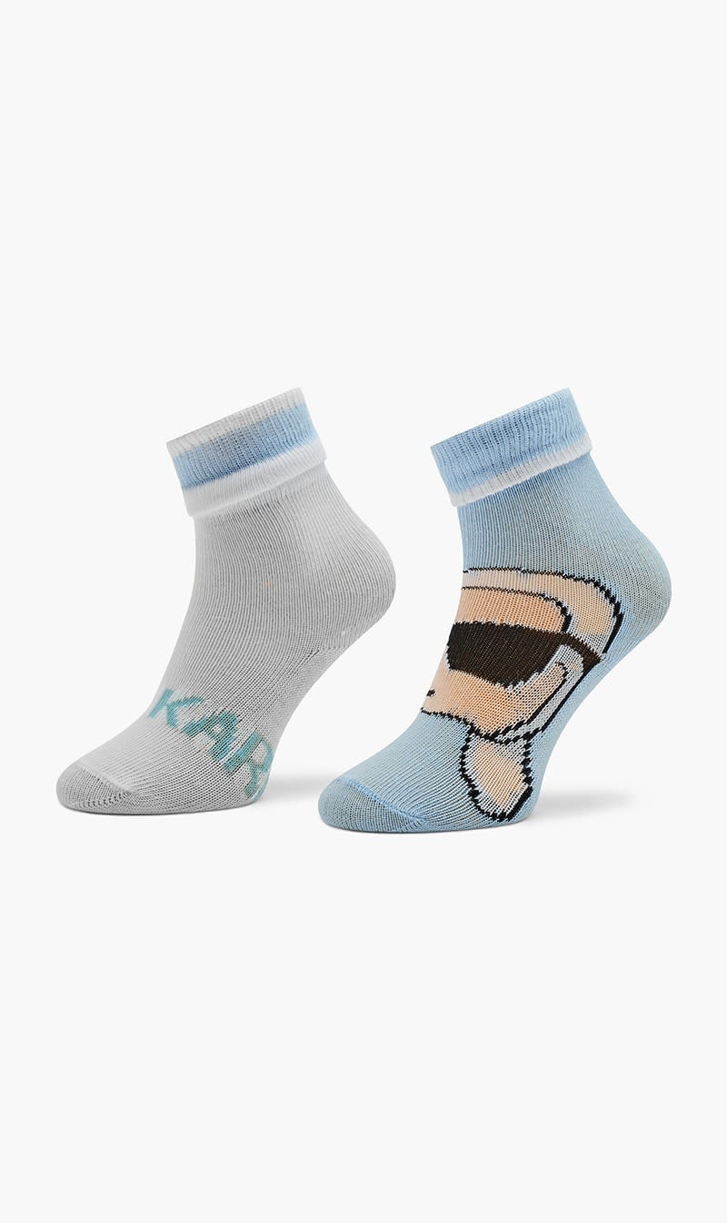 

Karl Lagerfeld Blue Long Socks For Children | The Deal Outlet