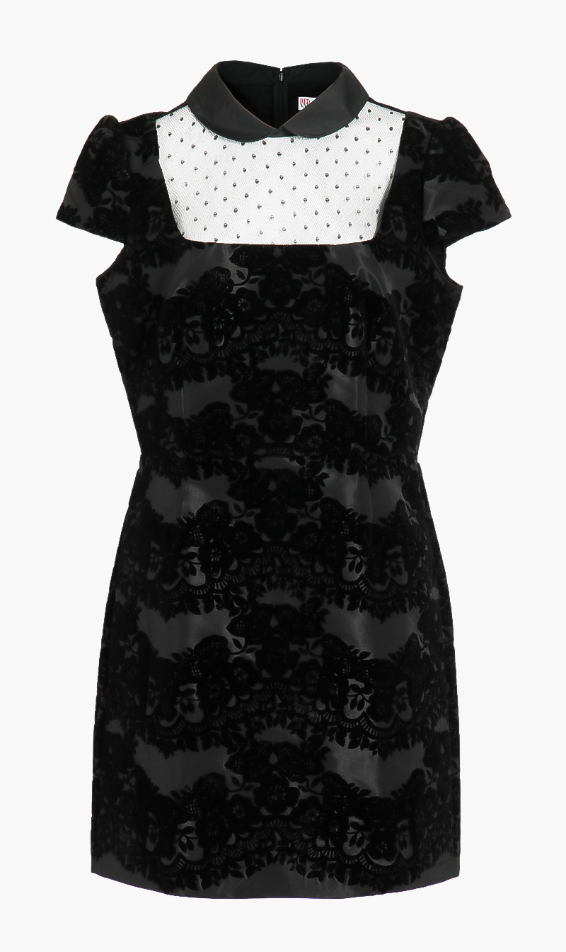 

Red Valentino Mesh Design Dress