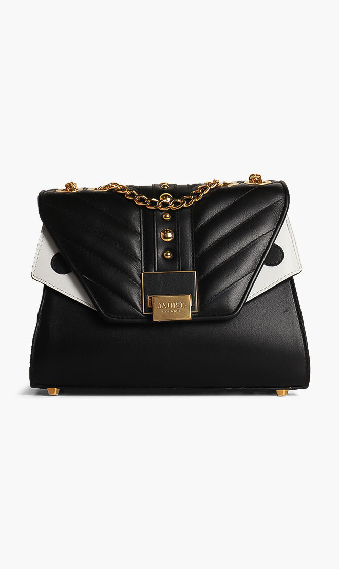 

Jadise Grain Leather Medium Sling Bag