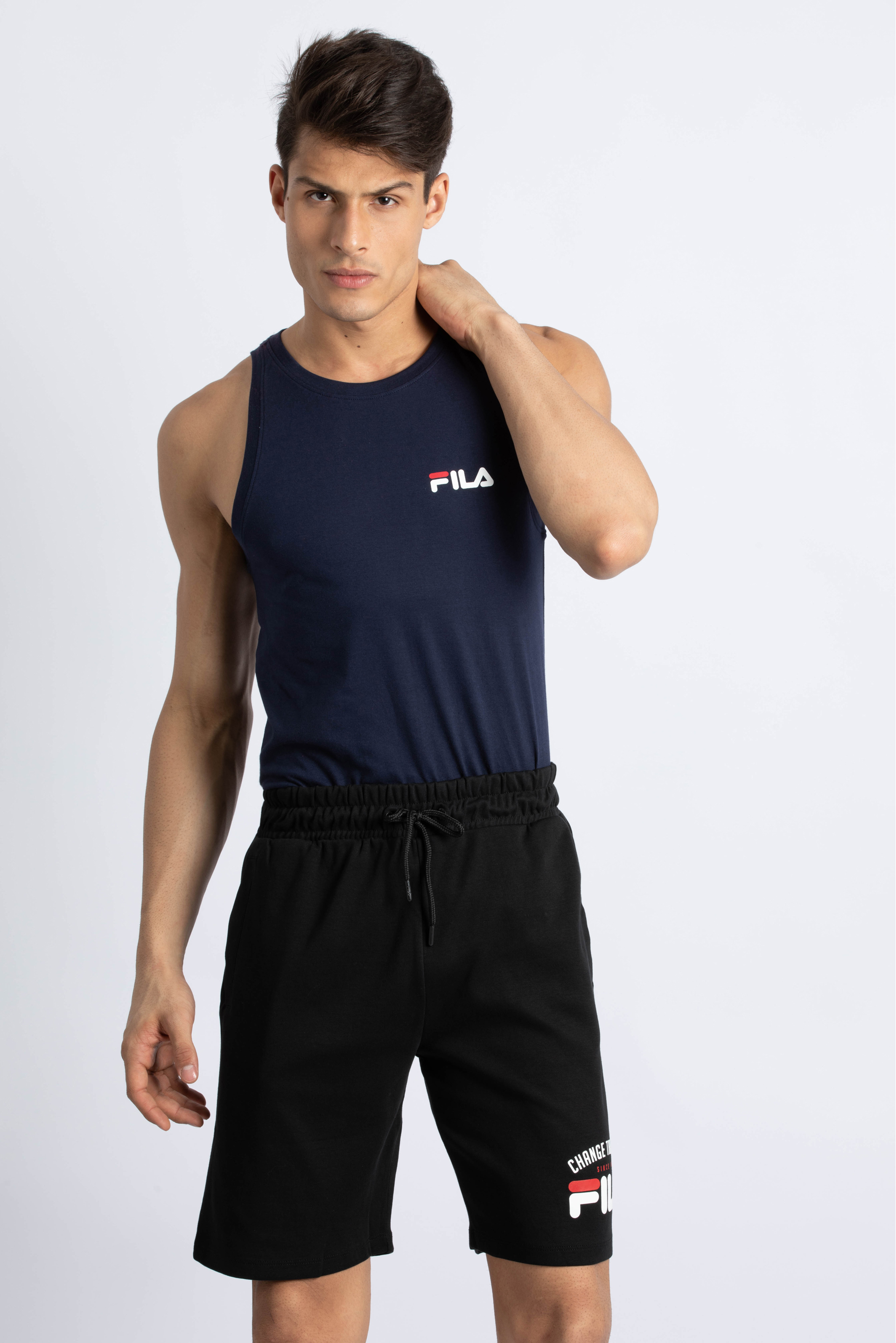 

Fila Logo Cotton Shorts