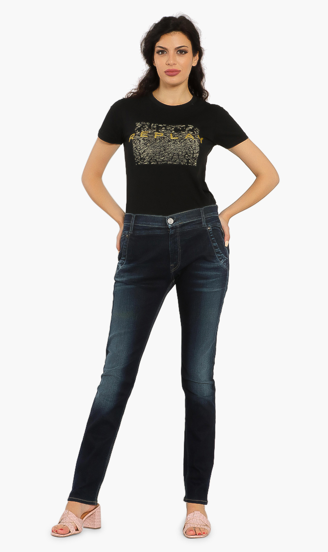 

Denice Slim Jeans, Blue