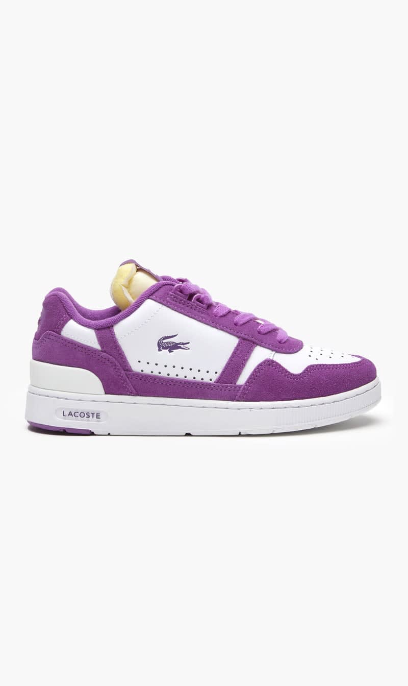 

Lacoste Multi-color T Clip Leather Bi Colour Trainers for Women | The Deal Outlet