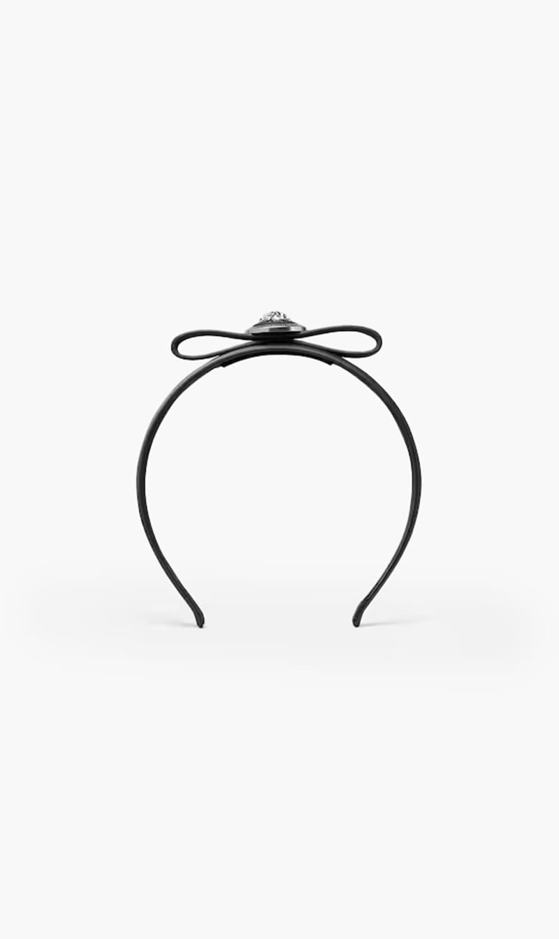 

Versace Multi-color Hair Accessories Smooth Satin Ribbon Bow Biggie Medusa Abs for Women | The Deal Outlet