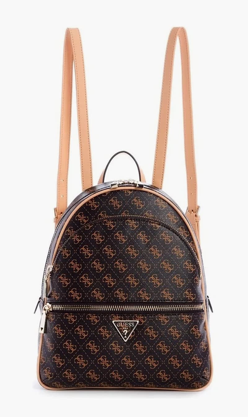 

Guess Brown Manhattan Backpack for Women | The Deal Outlet