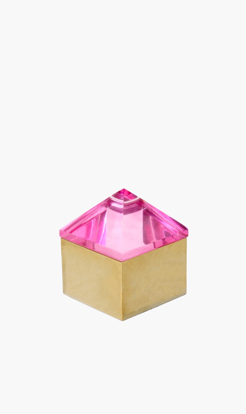 

Jonathan Adler Pink Monte Carlo Small Stud Box | The Deal Outlet