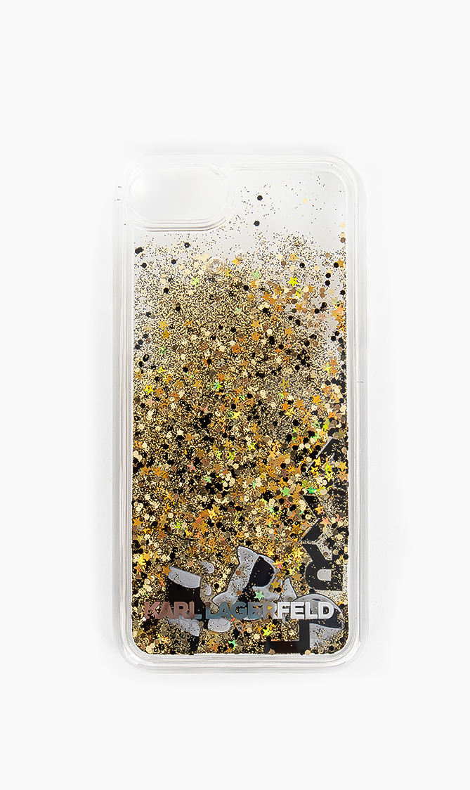 

Karl Lagerfeld Ikonik Liquid Glitter Iphone 8 Case