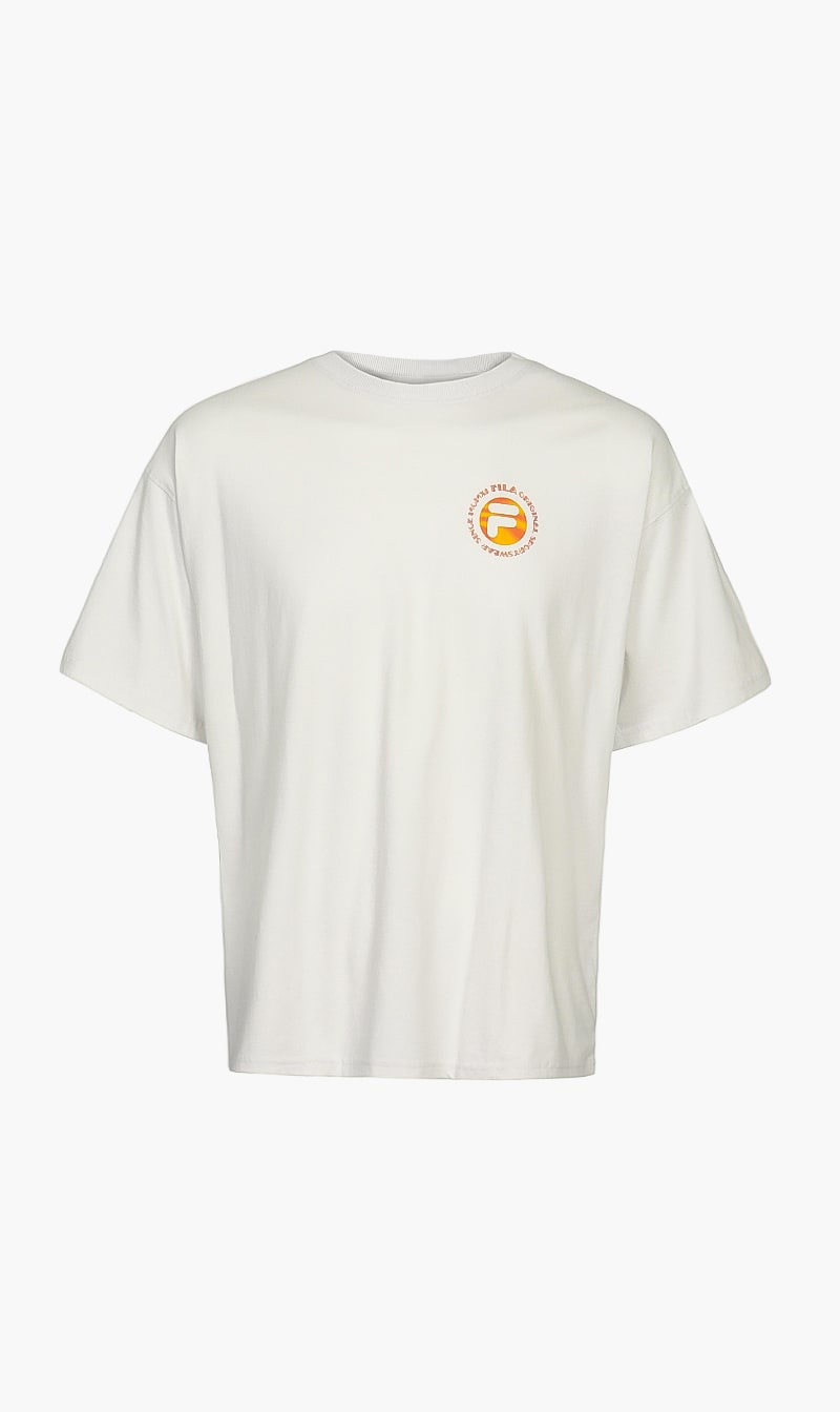 

Fila White Haze Graphic Tee for Men | The Deal Outlet