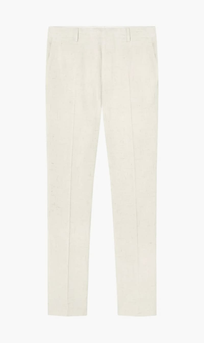 

Versace White Slim Fit Trousers for Men | The Deal Outlet