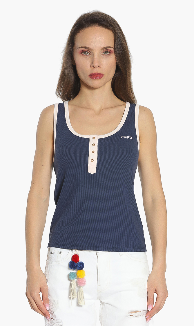 

Pepe Jeans Phoenix Ribbed Top
