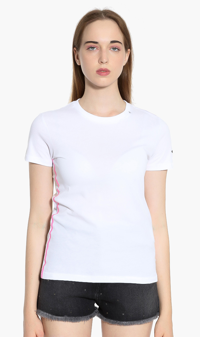 

Side Stripe T-shirt, White