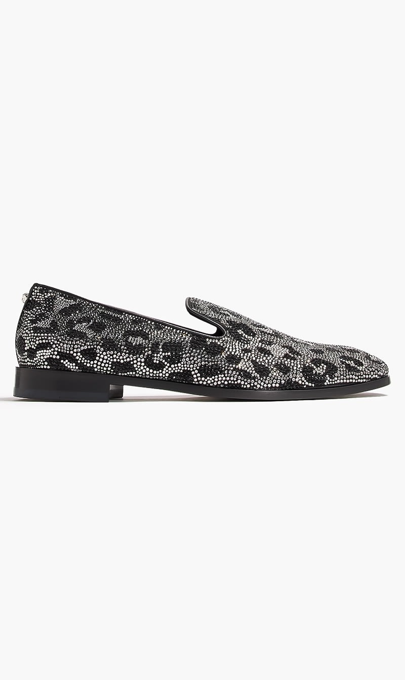 

Versace Multi-color Crystal Embellished Slippers for Men | The Deal Outlet