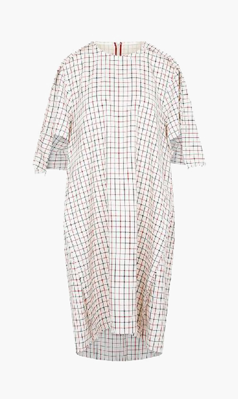 

Woolen Silk Dress, Beige
