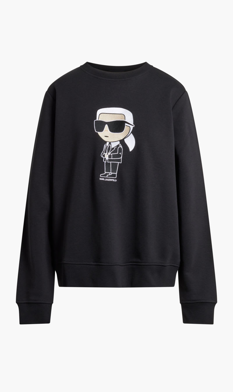 

Karl Lagerfeld Black Ikonik 20 Karl Sweatshirt for Women | The Deal Outlet