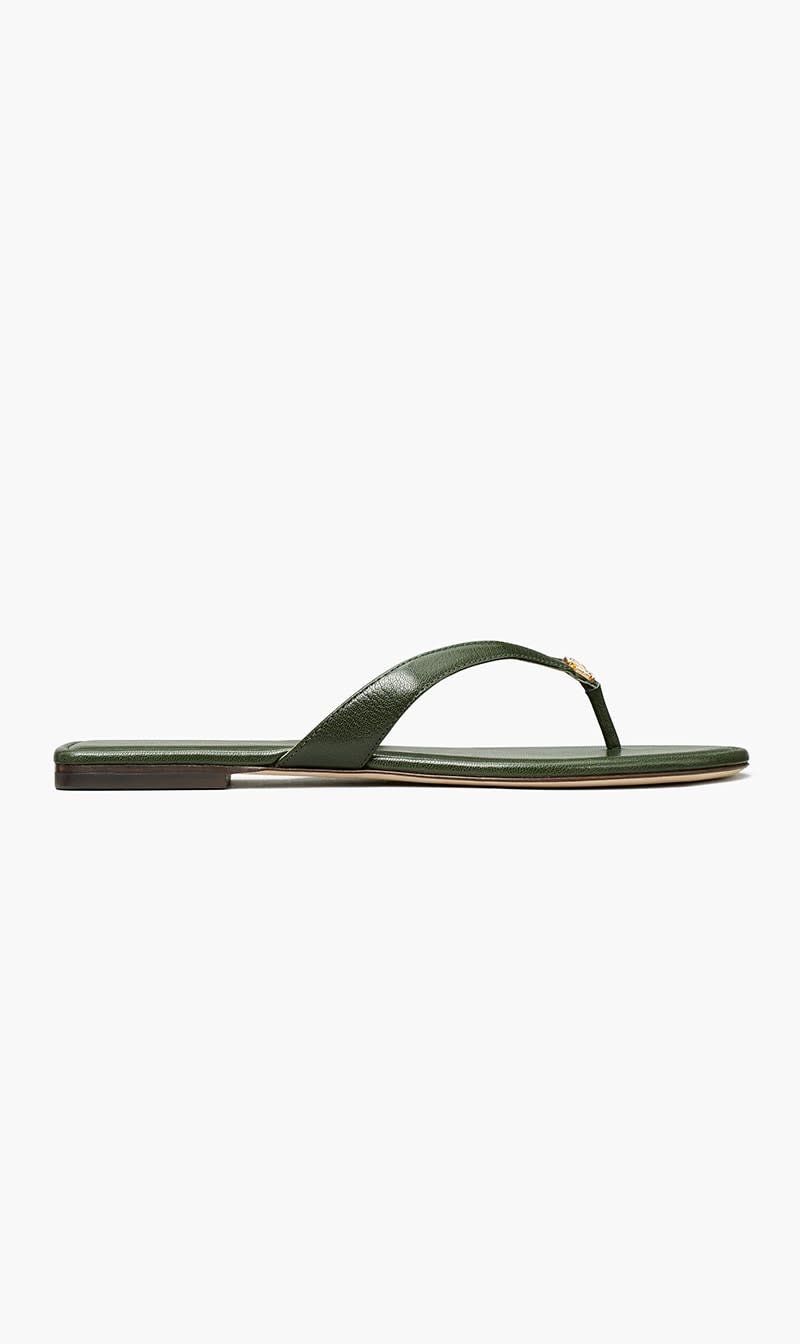 

Tory Burch Green Classic Flip Flop for Women | The Deal Outlet