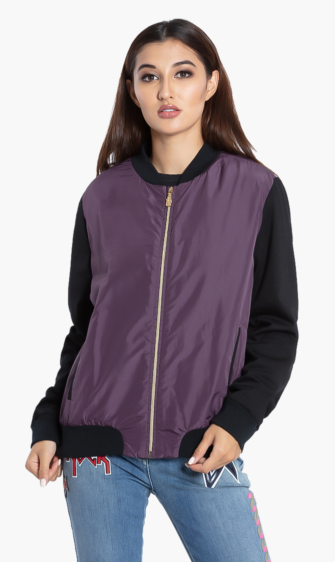 

VERSACE Jeans Colorblock Bomber Jacket