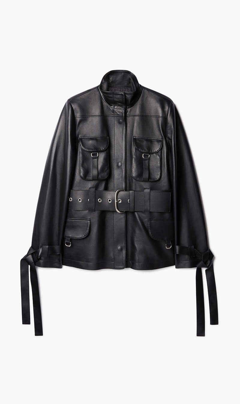 

Off-white Black Nappa Cargo Belt Field Jkt Black No Colo for Women | The Deal Outlet