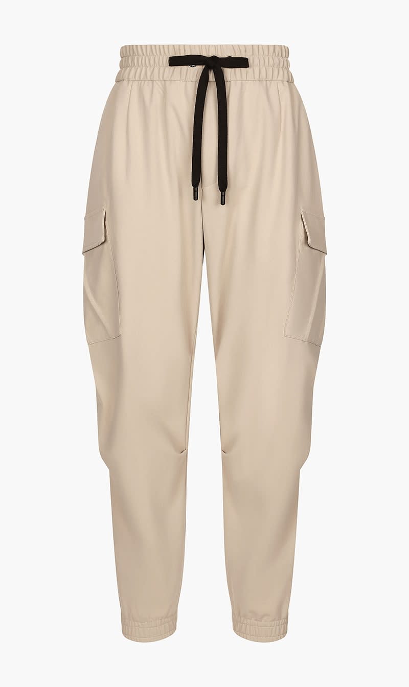 

Dolce & Gabbana Beige Stretch Cotton Cargo Pants for Men | The Deal Outlet