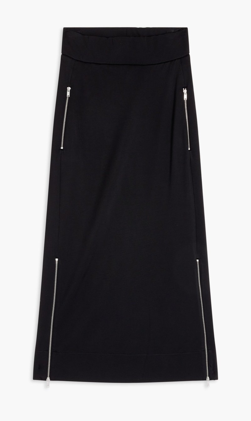 

Jil Sander Black Plain Pencil Skirt for Women | The Deal Outlet