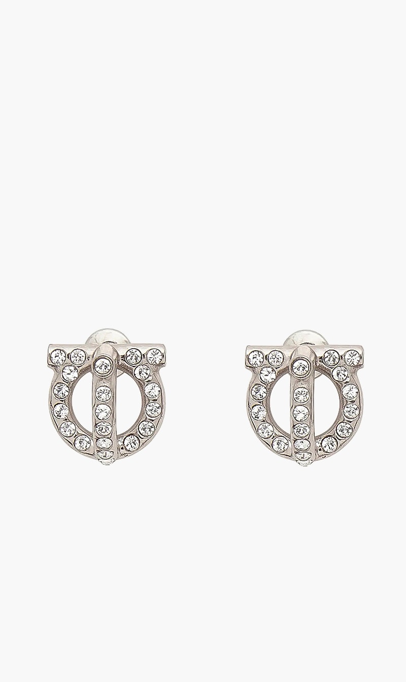 

Salvatore Ferragamo Gancini 3d Earring