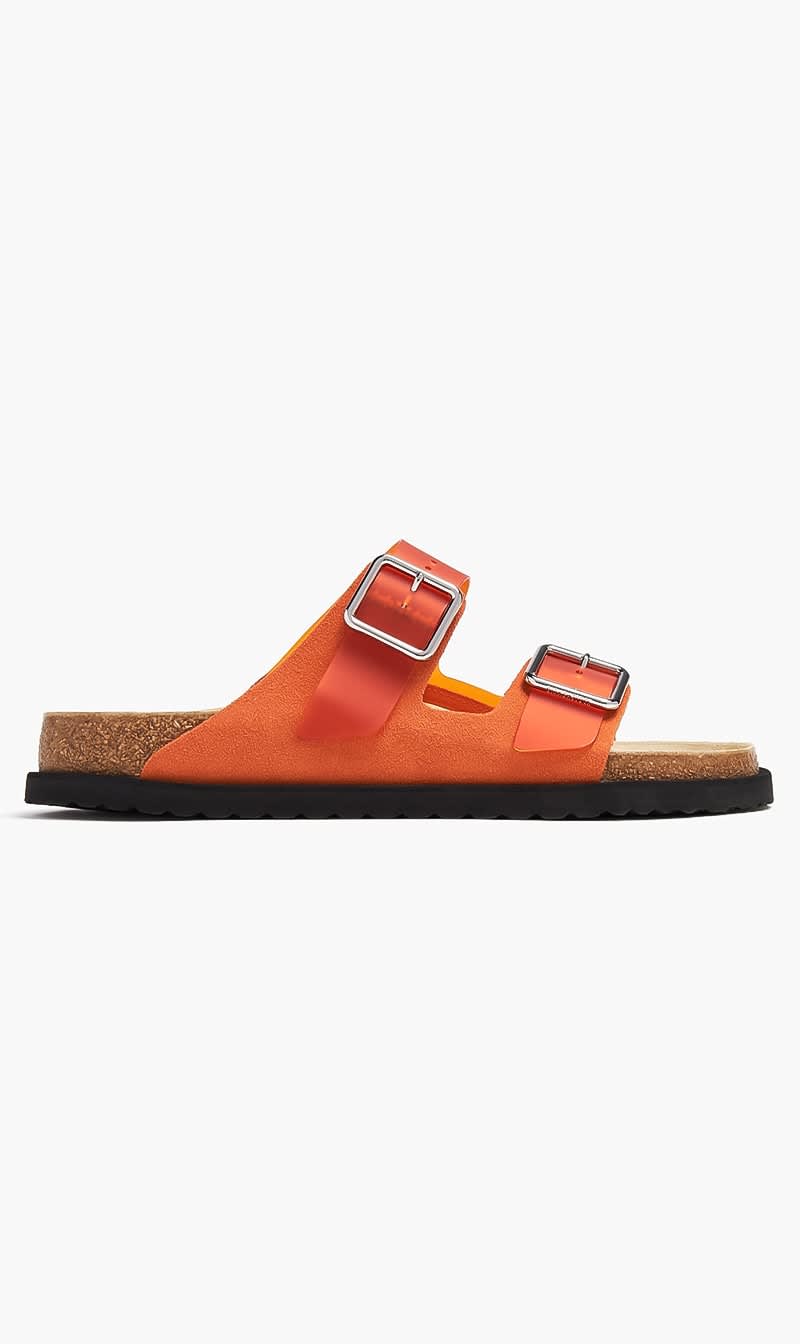 

Birkenstock Orange Arizona Pvc Leve for Men | The Deal Outlet